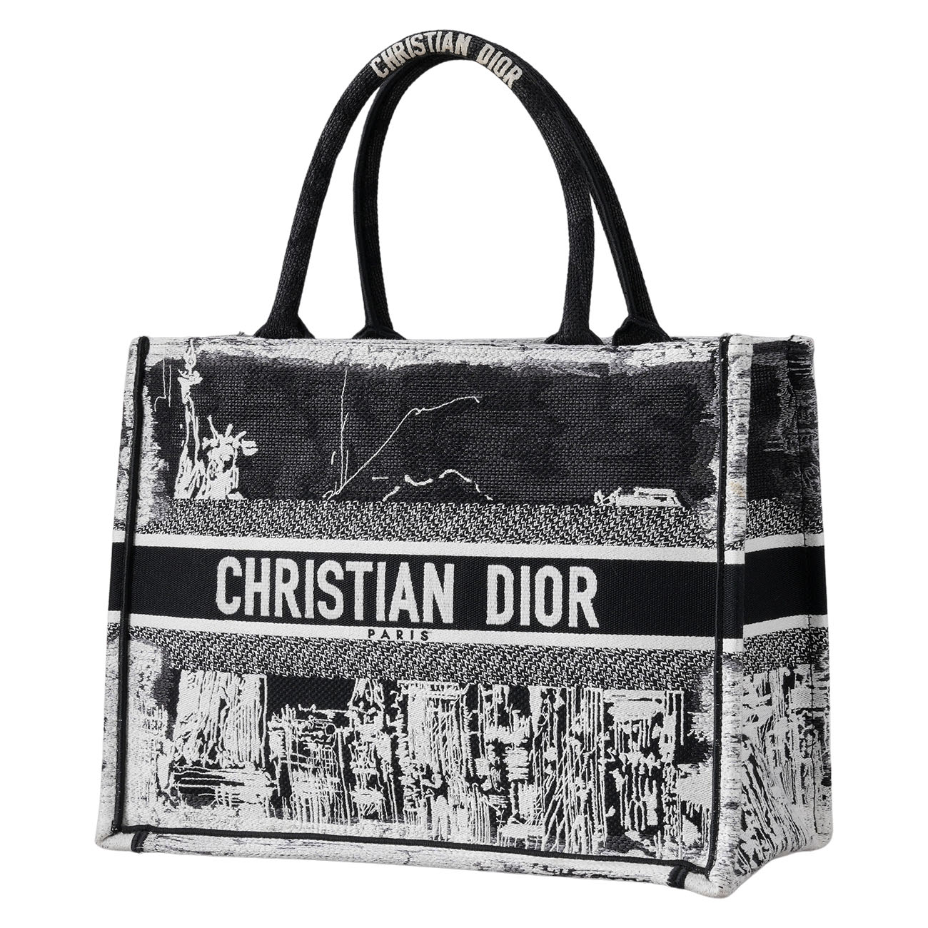 CHRISTIAN DIOR(USED)디올 시즌 북토트 미듐